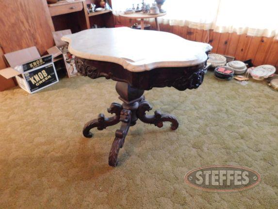 Rosewood parlor table